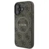 Image de Étui Guess pour iPhone 16 Plus 6.7 marron étui rigide 4G Ring Classic Logo MagSafe - Neuf