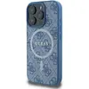 Image de Étui Guess pour iPhone 16 Pro 6.3 bleu étui rigide 4G Ring Classic Logo MagSafe - Neuf