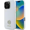 Image de Guess Guhcp16Lm4Dgph Iphone 16 Pro 6.3 Blanc/Blanc Hardcase Silicone Logo Strass 4G