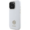Image de Étui Guess pour iPhone 16 Pro 6.3 blanc étui rigide Silicone Logo Strass 4G - Neuf