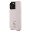 Image de Étui Guess pour iPhone 16 Pro 6.3 rose étui rigide Silicone Logo Strass 4G - Neuf