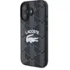 Image de Étui Lacoste pour iPhone 16 6.1 noir étui rigide Monogram Vintage Logo MagSafe - Neuf