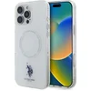 Image de US Polo USHMP16XHOCLDPW iPhone 16 Pro Max 6.9" blanc IML Ring MagSafe Étui de protection