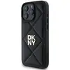 Image de Étui DKNY pour iPhone 16 Pro 6.3 noir Quilted Stack Logo - Neuf