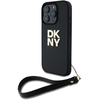 Image de Étui Rigide Dkny Pour Iphone 16 Pro 6,3" Avec Dragonne Noire