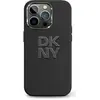 Image de Étui DKNY pour iPhone 16 6.1 noir étui rigide Liquid Silicone Metal Logo - Neuf
