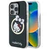 Image de Coque Rigide Hello Kitty Hkhmp16lhflbk Pour Iphone 16 Pro 6,3 Noir/noir Iml Fun Bow Magsafe
