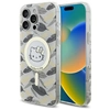 Image de Coque Rigide Hello Kitty Hkhmp16xhgleh Pour Iphone 16 Pro Max 6,9" Blanche/blanche Iml Feuilles D'Or Magsafe