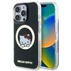 Image de Coque Rigide Hello Kitty Hkhmp16lhswkk Pour Iphone 16 Pro 6,3" Noire/noire Iml Sweet Kitty Magsafe