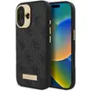 Image de Coque Rigide Guess Guhmp16mu4gprk Pour Iphone 16 Plus 6,7 Pouces, Noire, Avec Logo 4g Et Compatible Magsafe.
