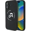 Image de Karl Lagerfeld Klhmp16Sskchtck Iphone 16 6.1 Czarny/Black Hardcase Silicone Karl&Choupette Heads Magsafe