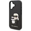 Image de Coque - Karl Lagerfeld - Iphone 16 Plus - Noir - Pu Effet Saffiano - Protection Élégante