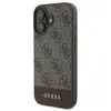Image de Étui Guess pour iPhone 16 Plus 6.7 marron étui rigide 4G Bottom Stripe - Neuf