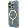 Image de Étui Guess pour iPhone 16 Pro Max 6.9 bleu étui rigide IML 4G MagSafe - Neuf
