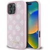 Image de Coque Rigide Rose Guess Guhmp16lpgpysp Pour Iphone 16 Pro 6,3 Pouces, Logo Pivoine, Compatible Magsafe