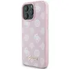 Image de Étui Guess pour iPhone 16 Pro 6.3 rose étui rigide Peony Script Logo MagSafe - Neuf