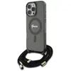 Image de Guess Crossbody Cord Script Magsafe Case pour Iphone 16 Pro - Noir