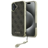 Image de Coque Rigide Marron/marron Guess Guhcp16sgf4gbr Pour Iphone 16 6,1" Collection De Breloques 4g
