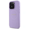 Image de Étui Guess pour iPhone 16 Pro 6.3 violet étui rigide Saffiano MagSafe - Neuf