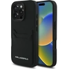 Image de Karl Lagerfeld Hc GrainedPolyuréthaneCardslot Metal Elong Do Iphone 16 Pro Max Czarny