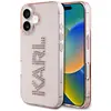Image de Étui Karl Lagerfeld Iml Rhinestones Logo Do Iphone 16 Róowy