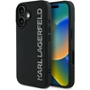 Image de Coque Allongée À Paillettes En Caoutchouc 3d Karl Lagerfeld Hc Pour Iphone 16, Noire
