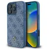 Image de Guess Coque 4G Metal Logo MagSafe pour Apple iPhone 16 Pro Max - Bleu - Neuf