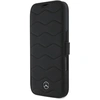 Image de Étui Mercedes pour iPhone 16 Pro Max 6.9 noir étui rigide MB Waves Leather - Neuf