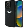 Image de Étui En Cuir Noir Aston Martin Pour Iphone 16 Pro
