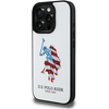 Image de Étui En Cuir Us Polo Pour Iphone 15 Pro Max, Grand Modèle Dh Blanc