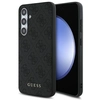 Image de Coque Rigide Grise/grise Guess Guhcs24feg4gfgr S24 Fe S721 Avec Logo Doré 4g En Métal