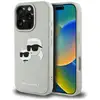 Image de Étui Karl Lagerfeld HC 3D Rubber Double Heads pour iPhone 16 Pro Max beige - Neuf