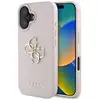 Image de Etui Guess Grained Big 4G Logo Small Classic Logo do iPhone 16 ró?owy - Neuf