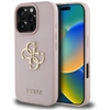 Image de Coque Guess Grained Avec Grand Logo 4g Et Petit Logo Classique Pour Iphone 16 Pro, Rose
