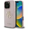 Image de Étui Guess Grained Big 4G Logo Small Classic Logo pour iPhone 16 Pro rose - Neuf