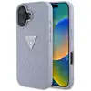 Image de Étui Guess Hot Stamp 4G Pattern Triangle Metal Logo pour iPhone 16 violet - Neuf