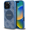 Image de Coque Magsafe Guess 4g Circle Classic Logo Pour Iphone 16 Pro Bleue