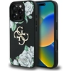 Image de Coque Guess Grained Roses Avec Grand Logo 4g Pour Iphone 16 Pro, Noire