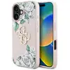 Image de Étui Guess Grained Roses Big 4G logo pour iPhone 16 rose - Neuf