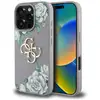 Image de Étui Guess Grained Roses Big 4G logo pour iPhone 16 Pro Max violet - Neuf