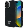 Image de Étui Guess Denim Triangle Logo MagSafe pour iPhone 16 Pro Max noir - Neuf