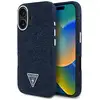 Image de Étui Guess Denim Triangle Logo MagSafe pour iPhone 16 bleu - Neuf
