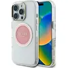 Image de Etui Guess Iml Metal Colored Circle Classic Logo Magsafe Do Iphone 16 Pro Róowy