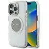 Image de Étui Guess IML Metal Colored Circle Classic Logo MagSafe pour iPhone 16 Pro Max gris - Neuf