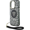 Image de Etui Guess Hc Iml Leopard Triangle Cord Strap Do Iphone 16 Pro Magsafe Czarny