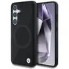 Image de Étui BMW Leather Half Textured MagSafe pour Samsung Galaxy S25 noir - Neuf