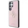 Image de Étui Guess Grained Big 4G Logo Small Classic Logo pour Samsung Galaxy S25 Ultra rose - Neuf