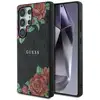 Image de Étui Guess Leather 4G Flowers Print Metal Classic Logo MagSafe pour Samsung Galaxy S25 Ultra marron - Neuf