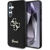 Image de Coque Guess Fixed Glitter Big 4g En Métal Avec Logo 4g - Pour Samsung Galaxy S25+ (noir)
