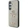 Image de Étui Guess Fixed Glitter Big 4G Metal Logo pour Samsung Galaxy S25+ or - Neuf